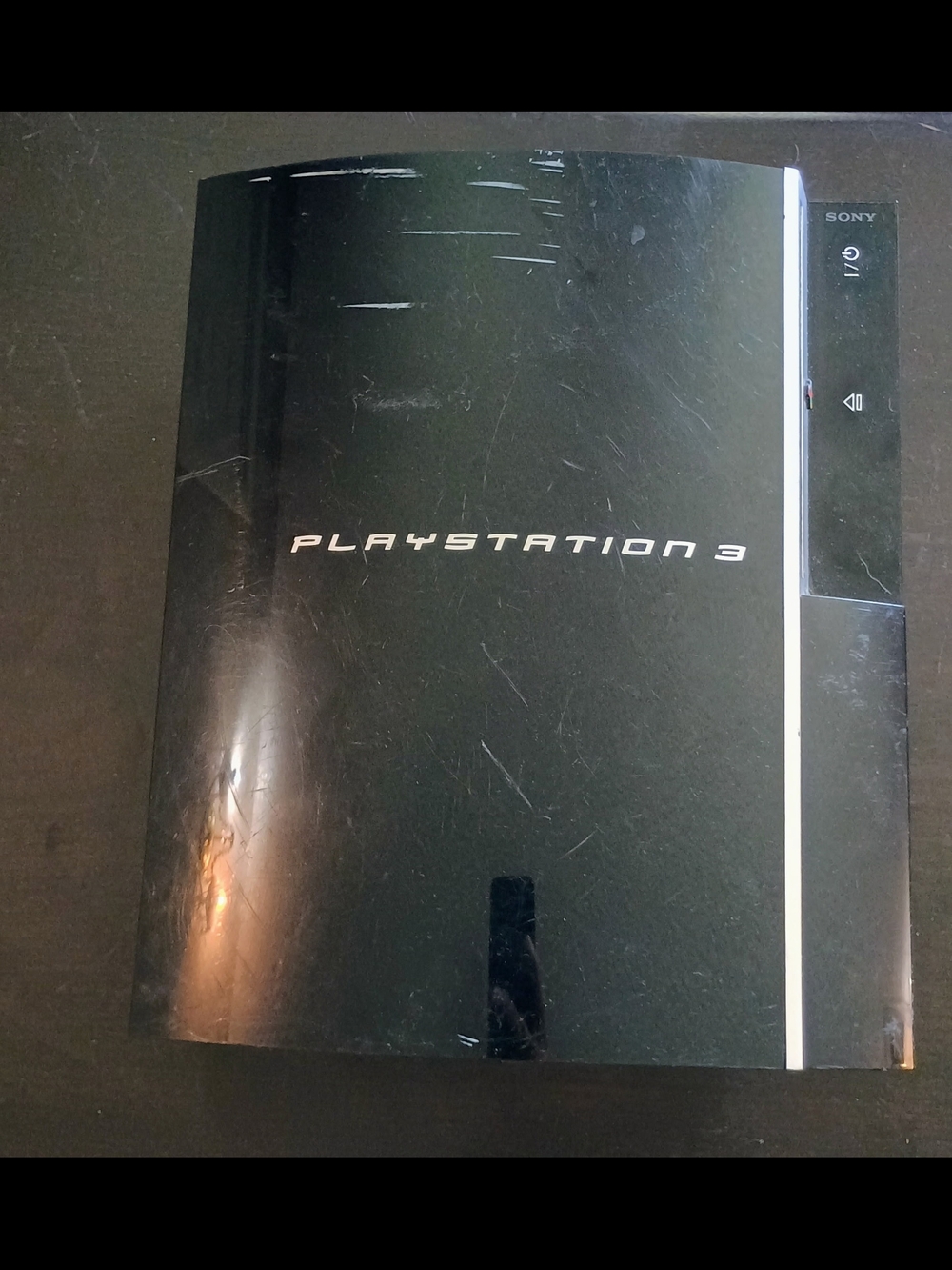 Sony PlayStation 3 Fat Console - Black" Read Description"